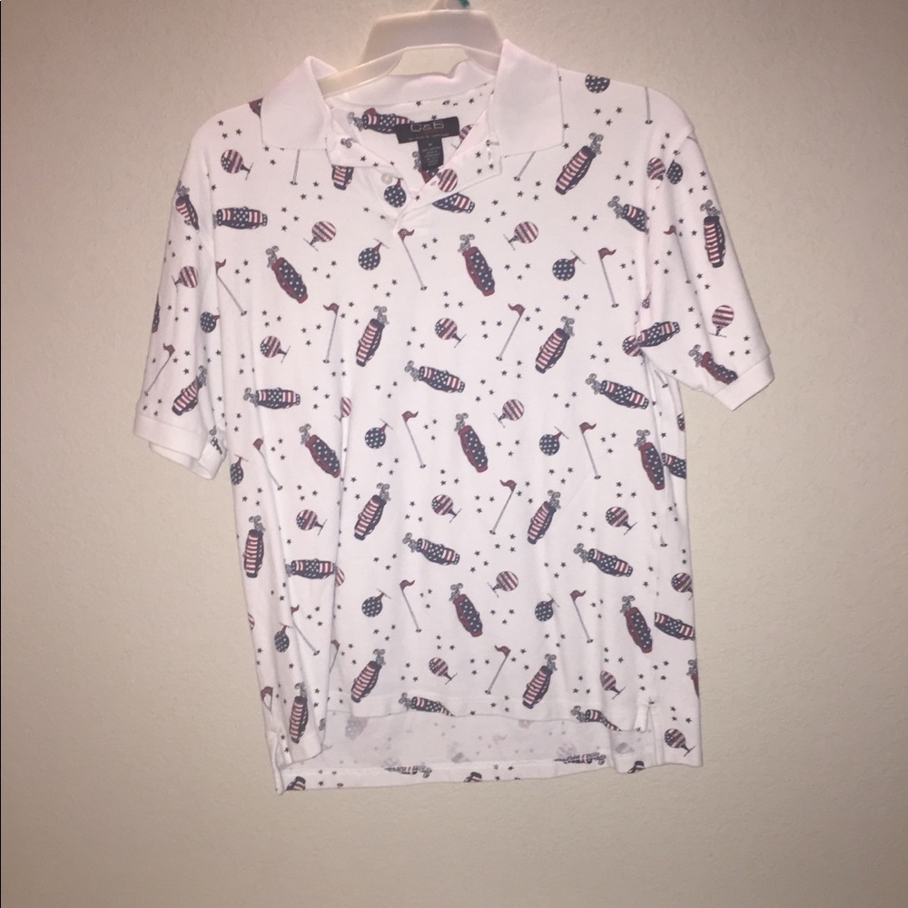 Vintage golf collared (polo) shirt